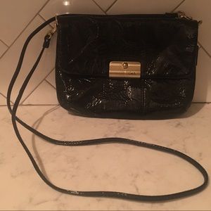 Coach Black Patent Leather Crossbody Bag